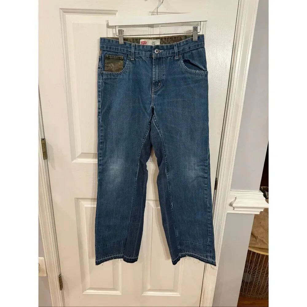 Levi’s 511 Slim Camouflage Accented Jeans sz 18